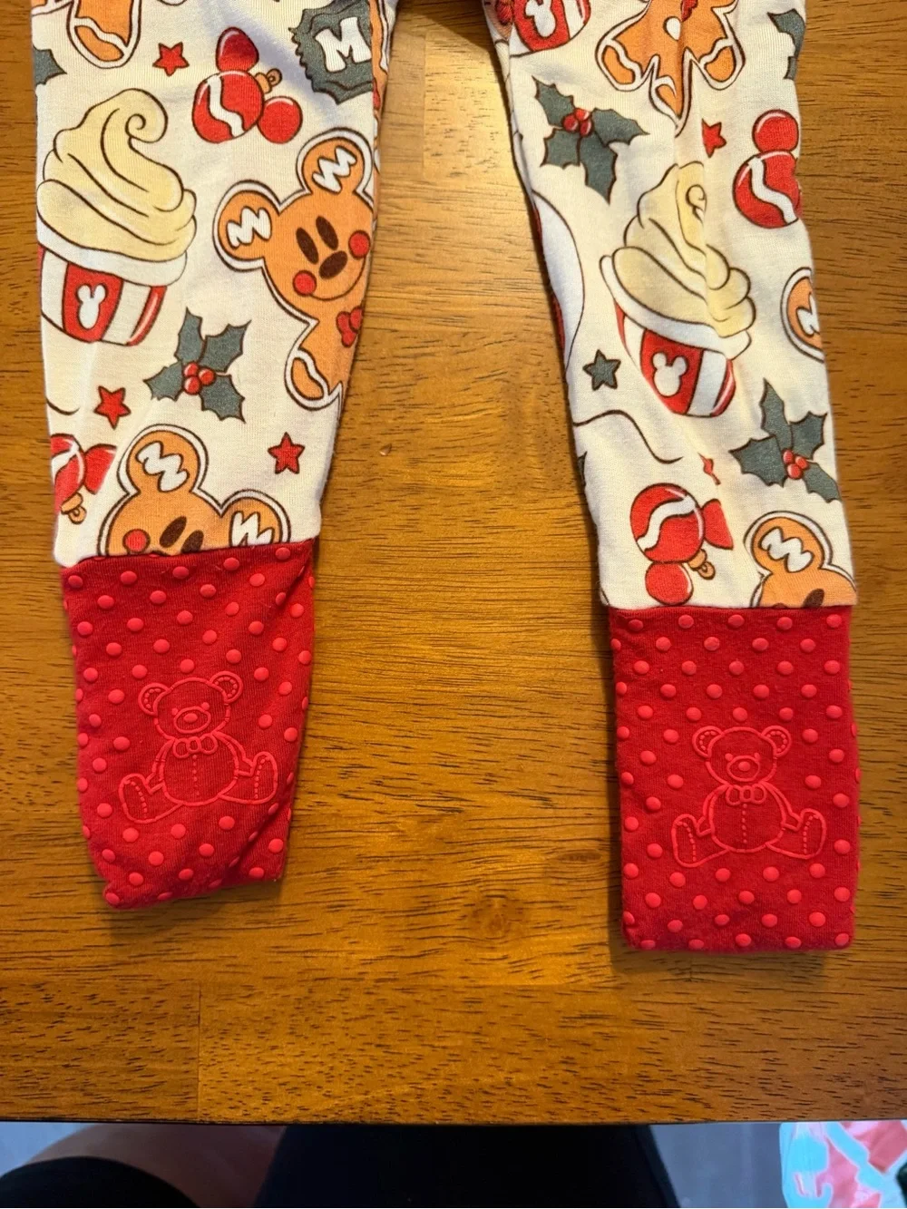 Charlie’s Project Kids  9-12 Mo Merry & Bright Magic Gingerbread Mickey  Bamboo